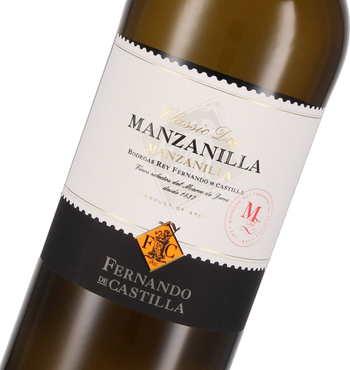 Sherry Manzanilla Dry Classic Jerez DO, Fernando de Castilla