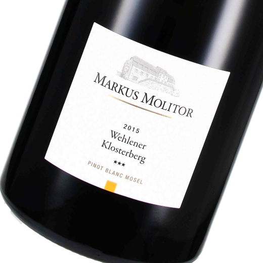 2015 Pinot Blanc "Wehlener Klosterberg ***" Doppelmagnum, Weingut Markus Molitor, Mosel
