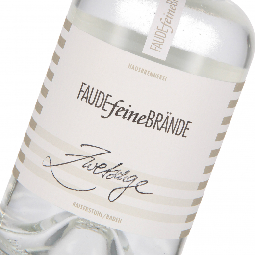 Zwetschgenwasser, Hausbrennerei Faude, Kaiserstuhl