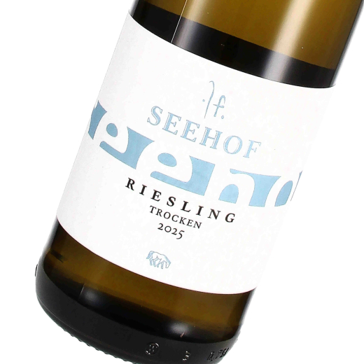 2025 Riesling trocken, Weingut Seehof/Florian Fauth, Rheinhessen
