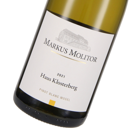 2021 Pinot Blanc "Haus Klosterberg", Qualitätswein, Weingut Markus Molitor, Mosel