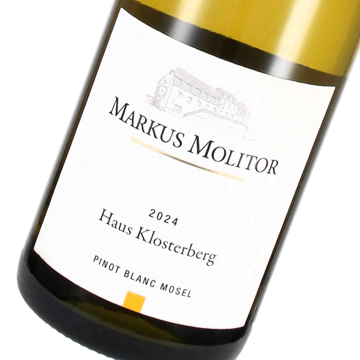 2024 Pinot Blanc "Haus Klosterberg", Qualitätswein, Weingut Markus Molitor, Mosel