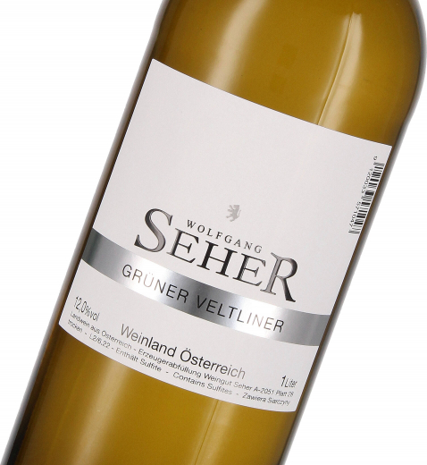 Grüner Veltliner Landwein, Weingut Wolfgang Seher, Weinviertel