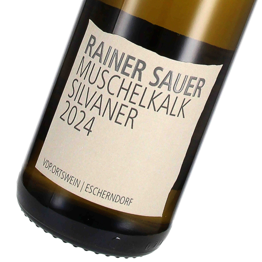 2022 Silvaner Muschelkalk bio; trocken, Weingut Rainer Sauer, Franken