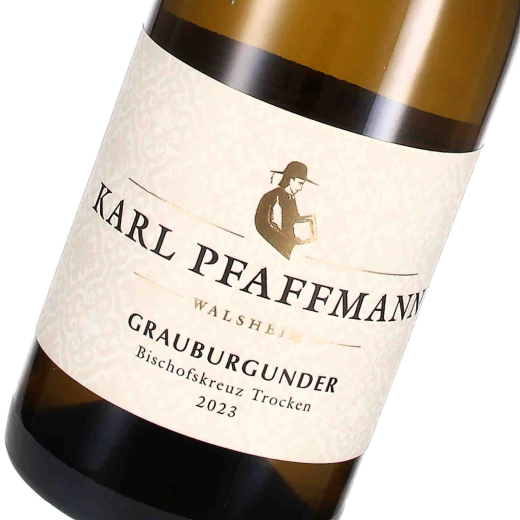 2022 Grauburgunder Bischofskreuz trocken, Weingut Karl Pfaffmann, Pfalz