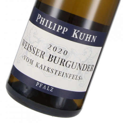 2021 Weißer Burgunder vom Kalksteinfels, VDP.Ortswein, Weingut Philipp Kuhn, Pfalz