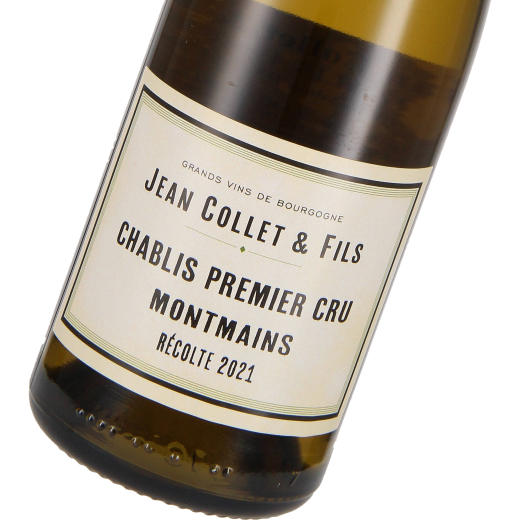 2021 Chablis 1er Cru AC Montmains HALBE Flasche, Domaine Jean Collet & Fils