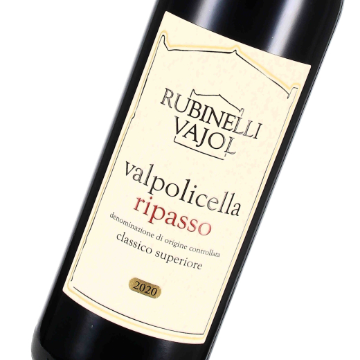2020 Ripasso Valpolicella Classico Superiore DOC, Az. Agr. Rubinelli Vajol
