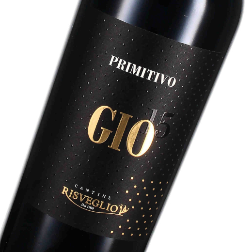 2022 Primitivo Salento IGP GIO, Cantine Risveglio