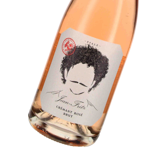 Crémant Rosé Brut Sekt b.A. Pfalz; Weingut Jülg, Pfalz