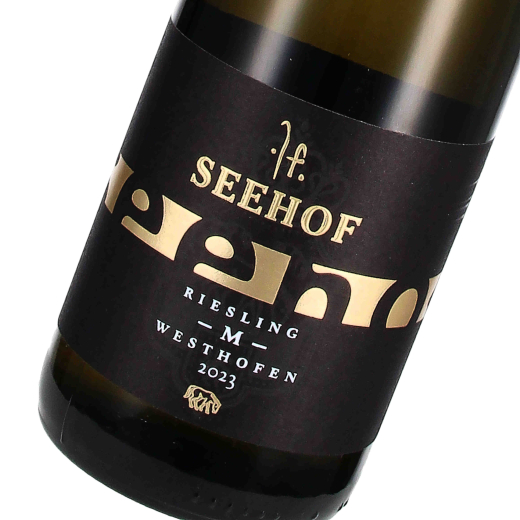 2023 Riesling M, Seehof / Florian Fauth, Westhofen, Rheinhessen
