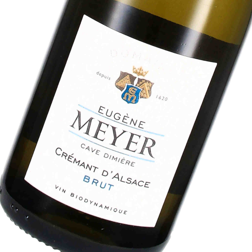 2019 Crémant d`Alsace AOC Brut Millésime; Eugène Meyer, Alsace