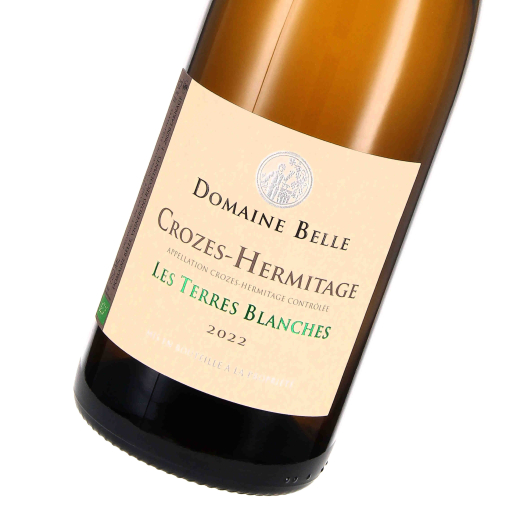 2021 Crozes Hermitage AC  „Terres Blanches“, Domaine Belle