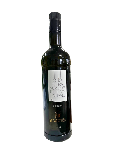 Il Colombaio di Santachiara, Olio Extra Vergine di Oliva Italiano, San Gimignano, Toskana - 1000ml Glasflasche