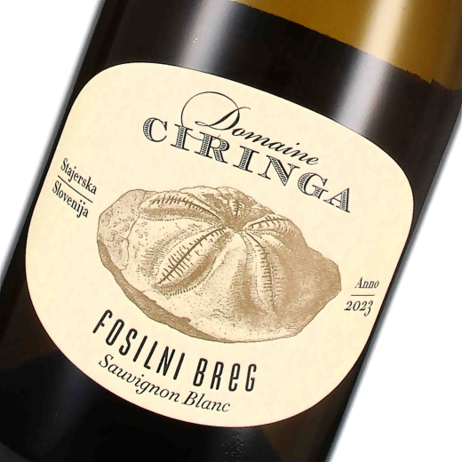 2023 Fosilni Breg Sauvignon Blanc Vrhunsko Vino ZGP, Domaine Ciringa