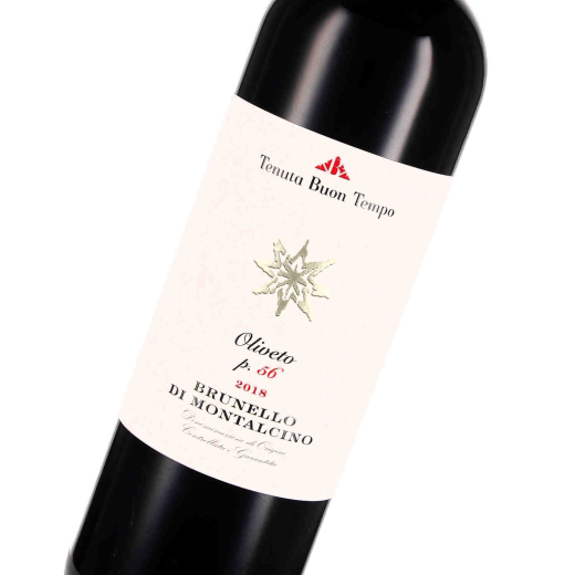 2018 Brunello di Montalcino DOCG Oliveto P. 56, Tenuta Buon Tempo, Toskana