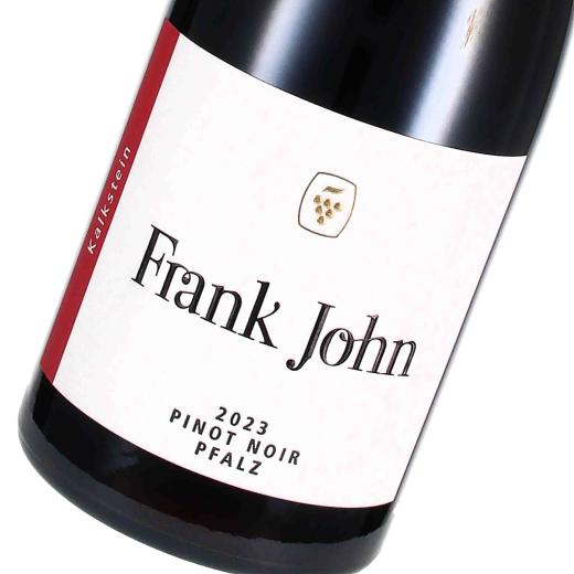 2023 Pinot Noir "Kalkstein" trocken, Weingut Frank John, Hirschhorner Weinkontor, Pfalz