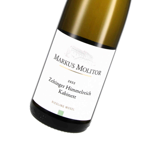 2022 Riesling Kabinett feinherb Zeltinger Himmelreich; Weingut Markus Molitor, Mosel