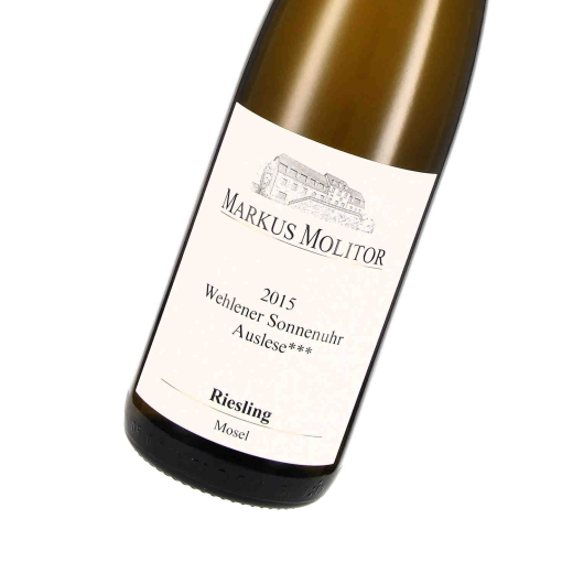 2015 Riesling Auslese fruchtsüß Zeltinger Sonnenuhr**; Weingut Markus Molitor, Mosel