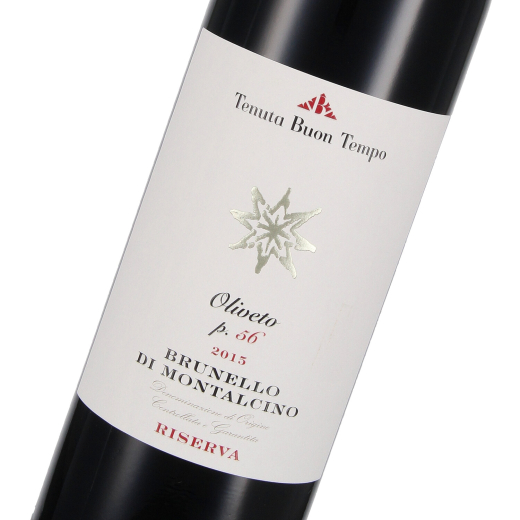 2015 Brunello di Montalcino RISERVA “Oliveto P.56”; Tenuta Buon Tempo, Toskana