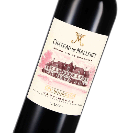 2015 Château de Malleret Cru Bourgeois Haut-Médoc AOC Bordeaux