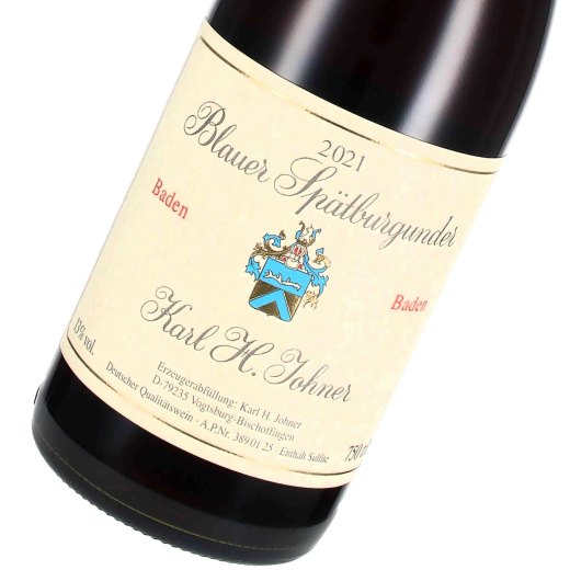 2021 Blauer Spätburgunder, Weingut Karl Heinz Johner, Baden - Kaiserstuhl