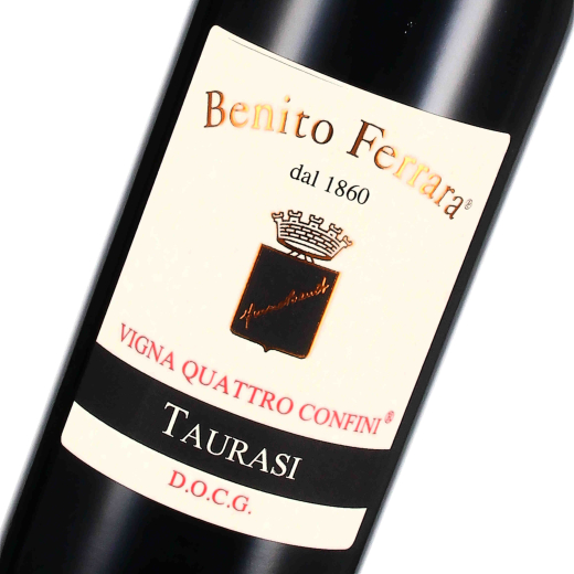 2020 Taurasi DOCG Vigna Quattro Confini; Az. Agr. Benito Ferrara