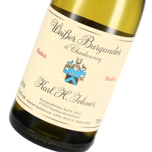 2024 Weisser Burgunder & Chardonnay, Weingut Karl Heinz Johner, Baden - Kaiserstuhl