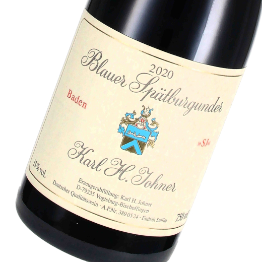 2020 Blauer Spätburgunder SJ, Weingut Karl Heinz Johner, Baden - Kaiserstuhl