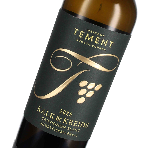 2025 Sauvignon Blanc Kalk & Kreide Südsteiermark DAC, Weingut Tement, Südsteiermark