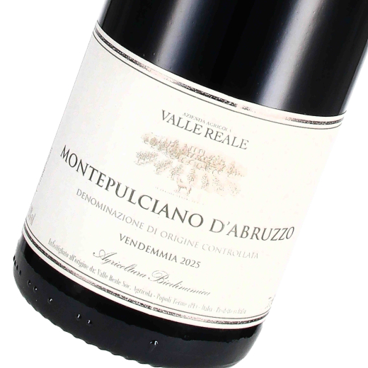 2025 Montepulciano dAbruzzo DOC, Valle Reale, Popoli, Pescara
