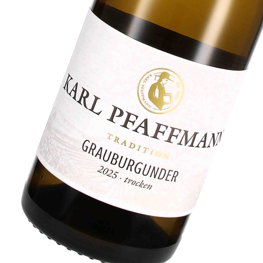 2025 Grauburgunder Bischofskreuz trocken, Weingut Karl Pfaffmann, Pfalz