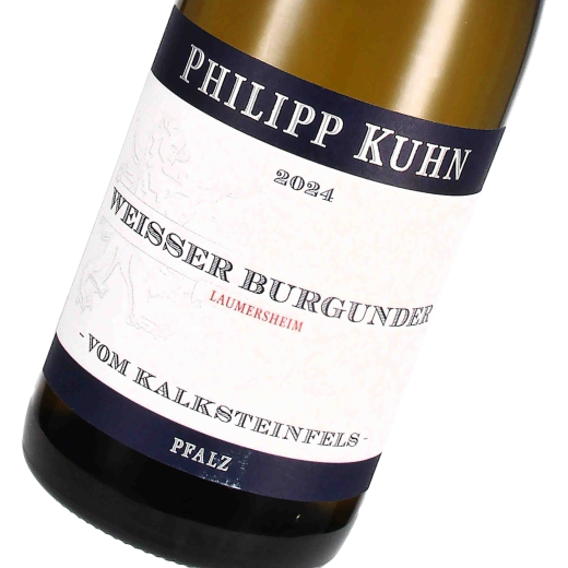 2024 Weißer Burgunder vom Kalksteinfels, VDP.Ortswein, Weingut Philipp Kuhn, Pfalz