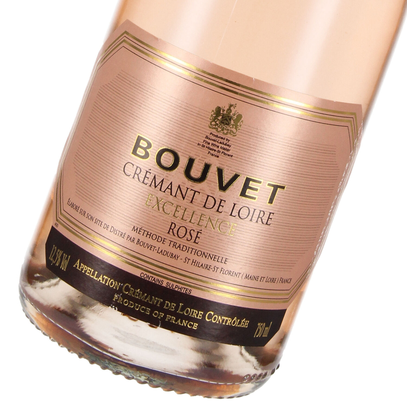 de Crémant Rosé AOC brut, Bouvet Loire Ladubay