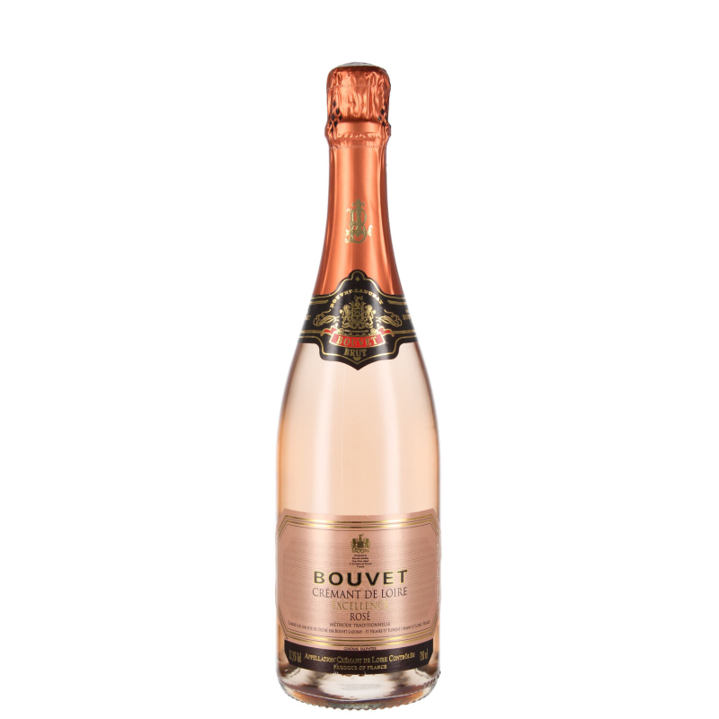 brut, Ladubay AOC Rosé Crémant Bouvet Loire de