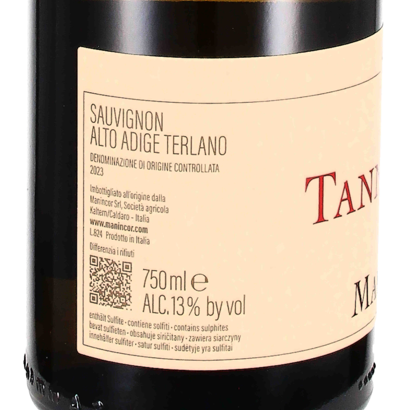 2022 Sauvignon Blanc Terlan DOC \