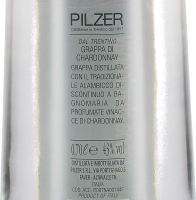 Grappa di Chardonnay, Pilzer, Trentin