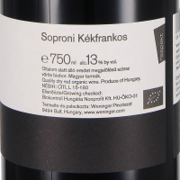 2013 Steiner Soproni Kékfrankos, Weninger Pincészet, Sopron