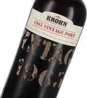 1965 Krohn Vintage Port, in Original Holzkiste, Wiese und Krohn