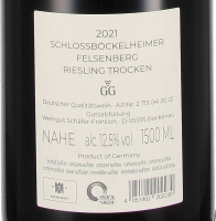 2021 Riesling "Felsenberg" trocken, VDP.Grosses Gewächs, Magnum, Weingut Schäfer-Fröhlich, Nahe