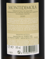 2020 Montidimola Vendemmia Tardiva Vermentino di Gallura Superiore, Vigne Surrau