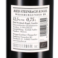 2023 Weissburgunder Steinbach; Erste STK Lage, Weingut Lackner-Tinnacher, Südsteiermark