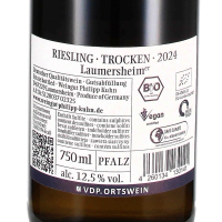 2024 Riesling Vom Kalksteinfels VDP.Ortswein, Weingut Philipp Kuhn, Pfalz