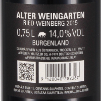 2015 Rotweincuvée Alter Weingarten, Weingut Krutzler, Südburgenland