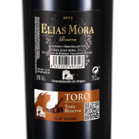2015 Elias Mora RESERVA Toro DO; Bodegas Elias Mora