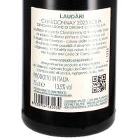 2021 Chardonnay Sicilia DOC "Laudàri", Baglio del Cristo di Campobello