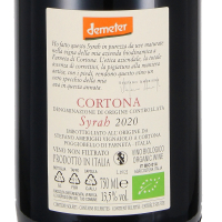 2021 Syrah DOC Cortona, Stefano Amerighi, Toskana