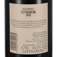 2020 Blaufränkisch Leithaberg DAC, Weingut Wagentristl, Leithagebirge, Neusiedlersee