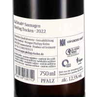 2022 Riesling Saumagen VDP.Grosses Gewächs; Weingut Philipp Kuhn, Pfalz