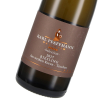 2017 Riesling Selection "Am weissen Kreuz - Nussdorfer Herrenberg" trocken, Weingut Karl Pfaffmann, Pfalz